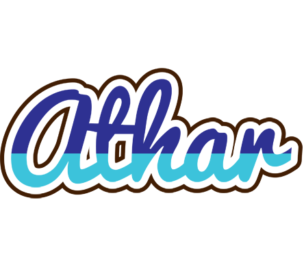 Athar raining logo
