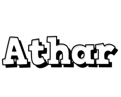 Athar snowing logo