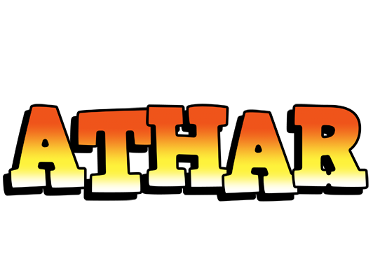 Athar sunset logo