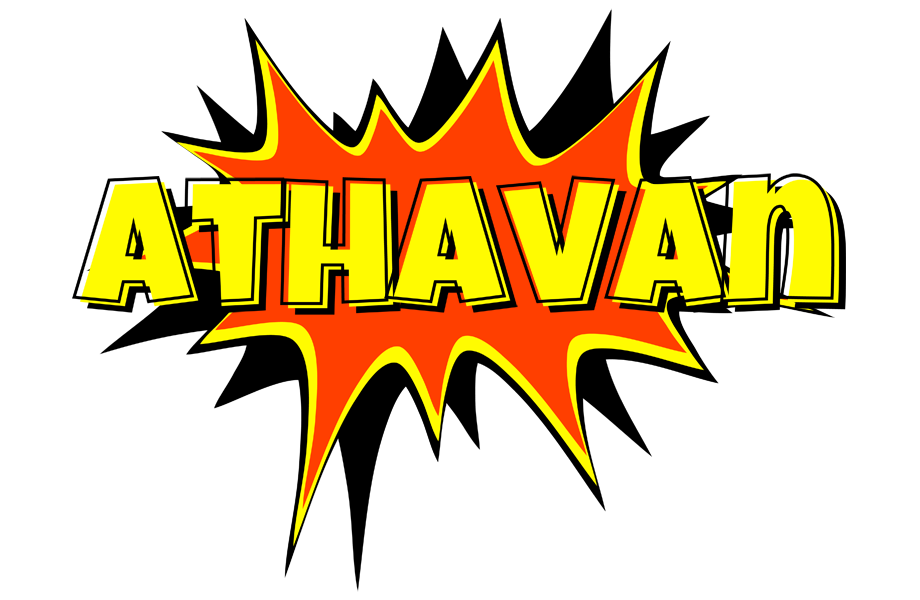 Athavan bazinga logo