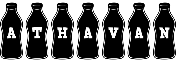 Athavan bottle logo