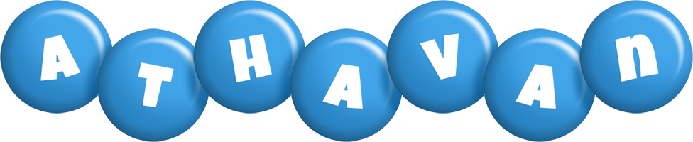 Athavan candy-blue logo