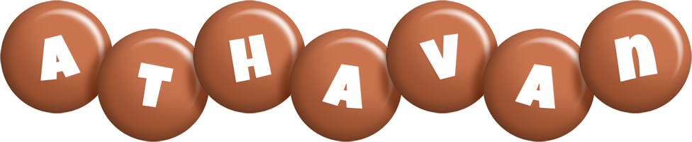 Athavan candy-brown logo