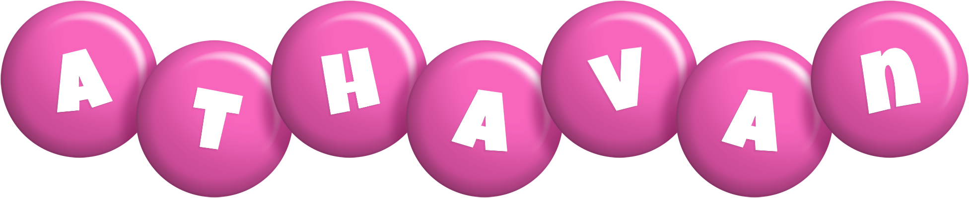 Athavan candy-pink logo