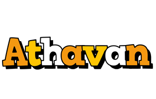 Athavan cartoon logo