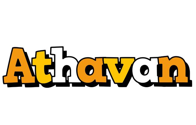 Athavan cartoon logo