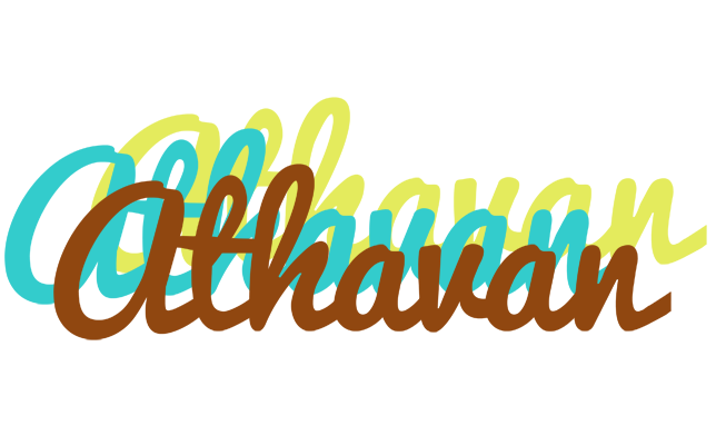 Athavan cupcake logo