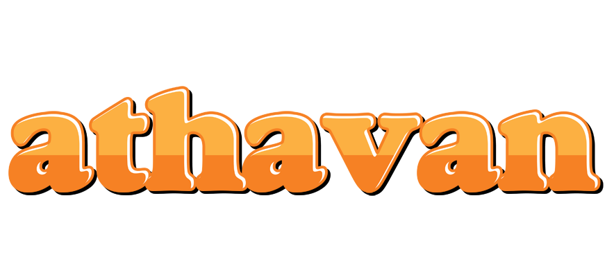 Athavan orange logo