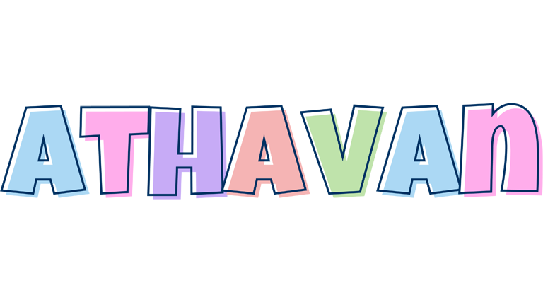 Athavan pastel logo