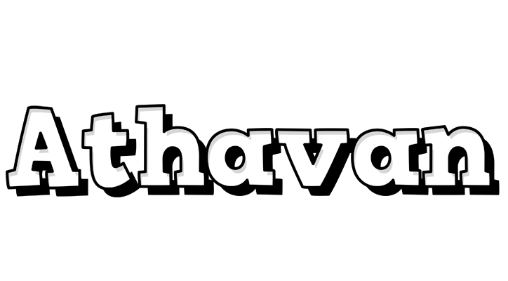 Athavan snowing logo