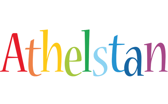 Athelstan birthday logo