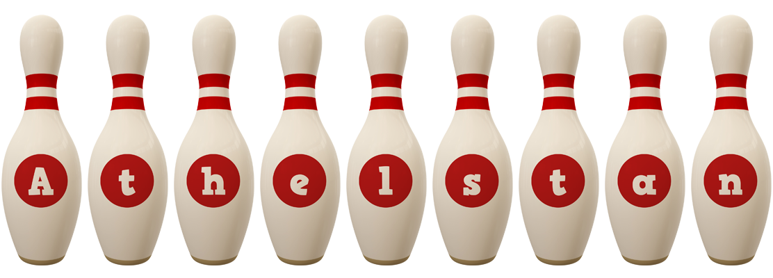 Athelstan bowling-pin logo