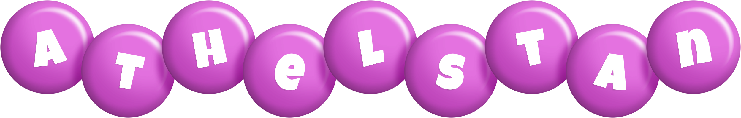 Athelstan candy-purple logo