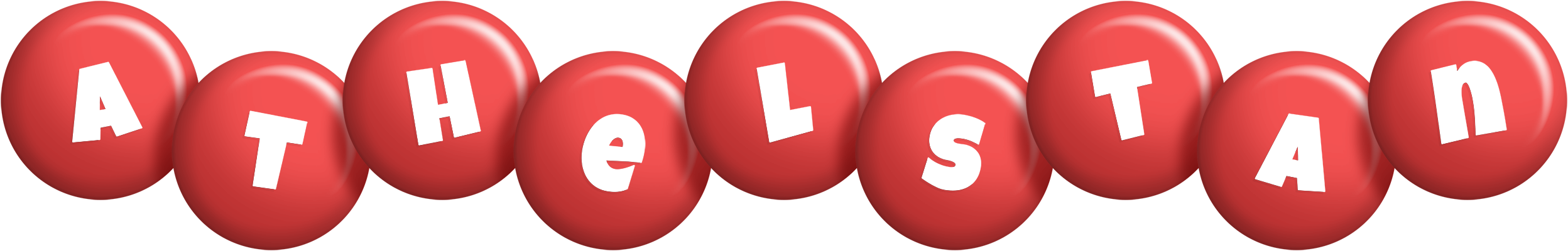 Athelstan candy-red logo