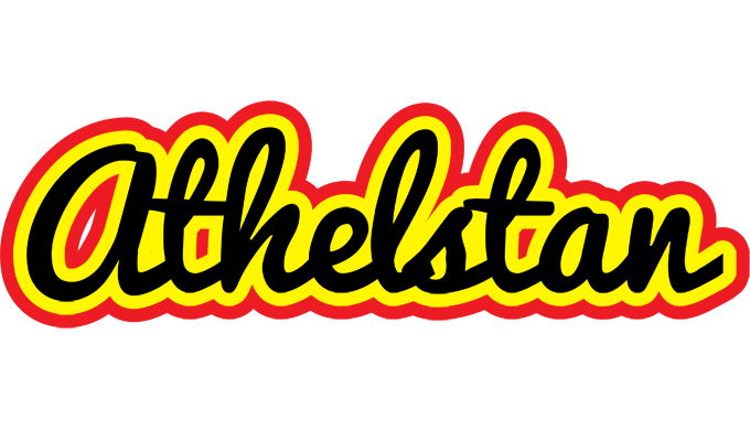 Athelstan flaming logo