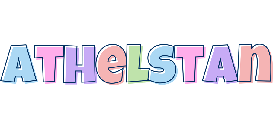 Athelstan pastel logo