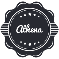 Athena badge logo