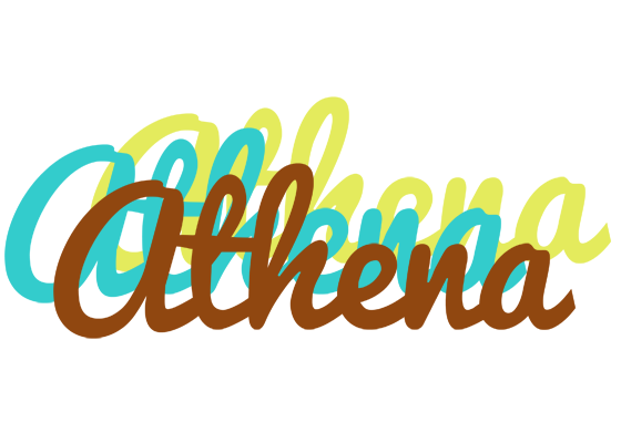 Athena cupcake logo