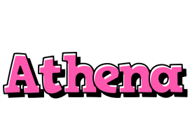 Athena girlish logo