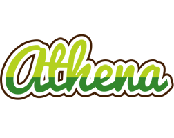 Athena golfing logo