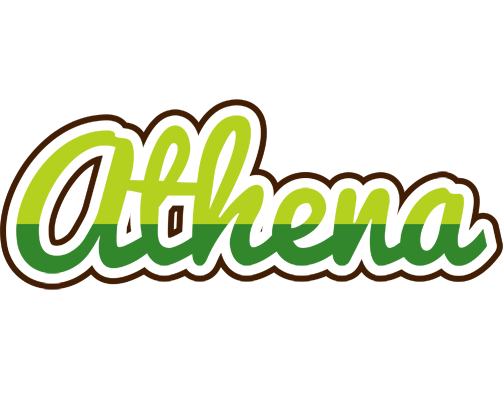 Athena golfing logo