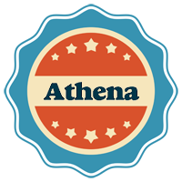 Athena labels logo