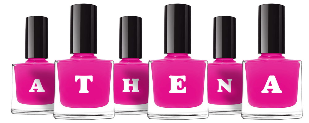 Athena nails logo