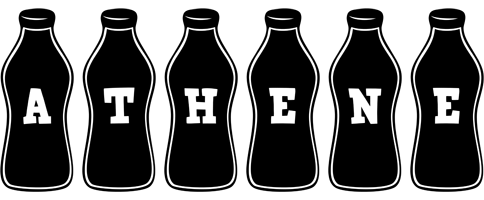 Athene bottle logo