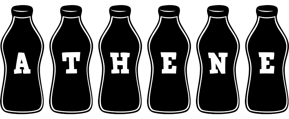 Athene bottle logo
