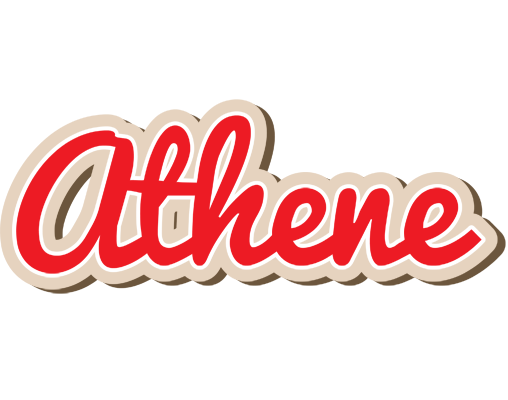 Athene chocolate logo