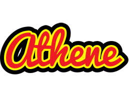 Athene fireman logo