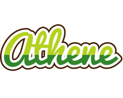 Athene golfing logo