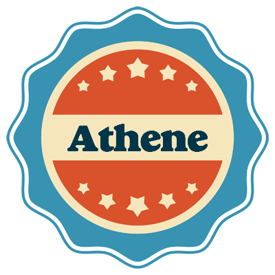 Athene labels logo