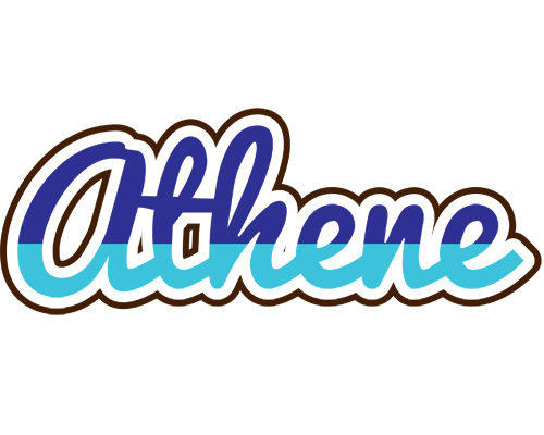 Athene raining logo