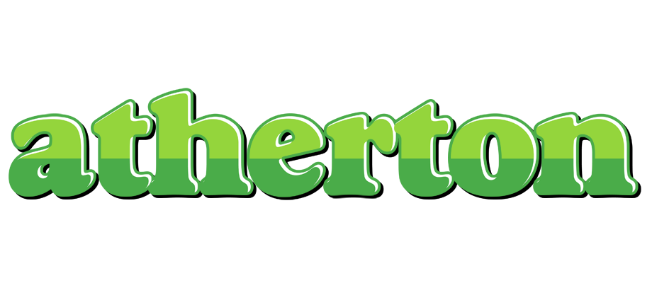 Atherton apple logo