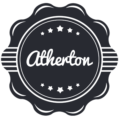 Atherton badge logo