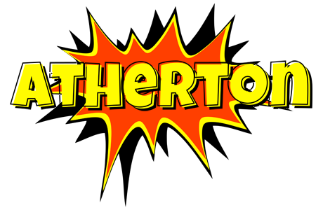 Atherton bazinga logo