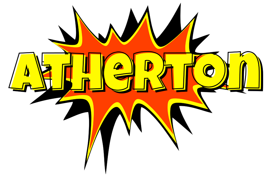 Atherton bazinga logo