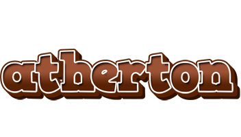 Atherton brownie logo