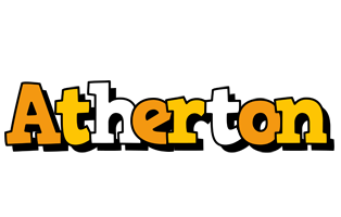 Atherton cartoon logo