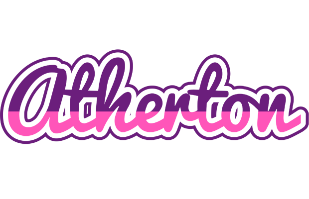 Atherton cheerful logo