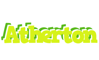 Atherton citrus logo