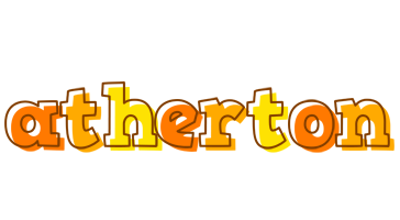 Atherton desert logo