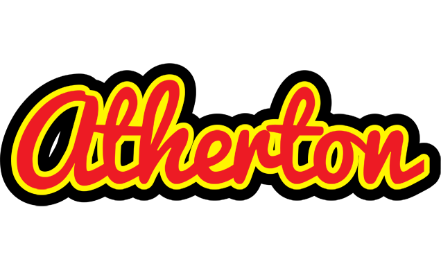 Atherton fireman logo