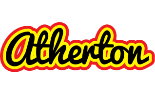 Atherton flaming logo