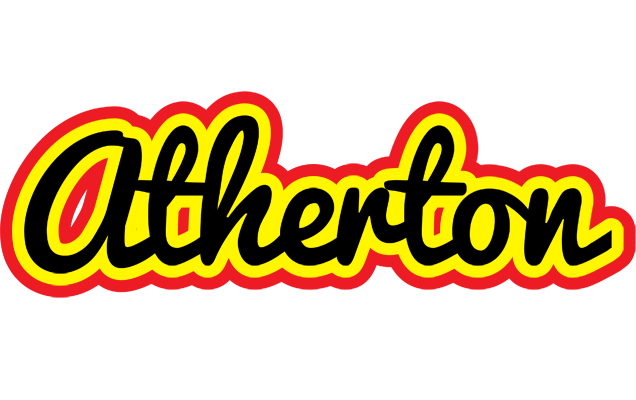 Atherton flaming logo