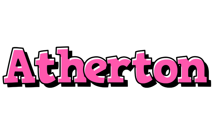 Atherton girlish logo