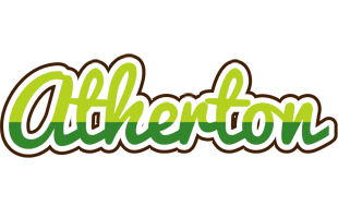 Atherton golfing logo