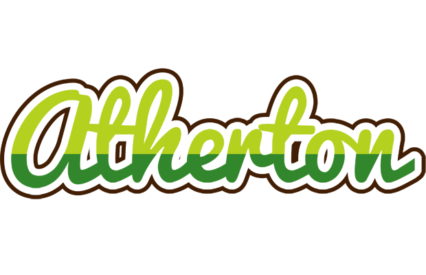 Atherton golfing logo