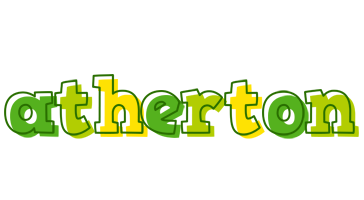 Atherton juice logo